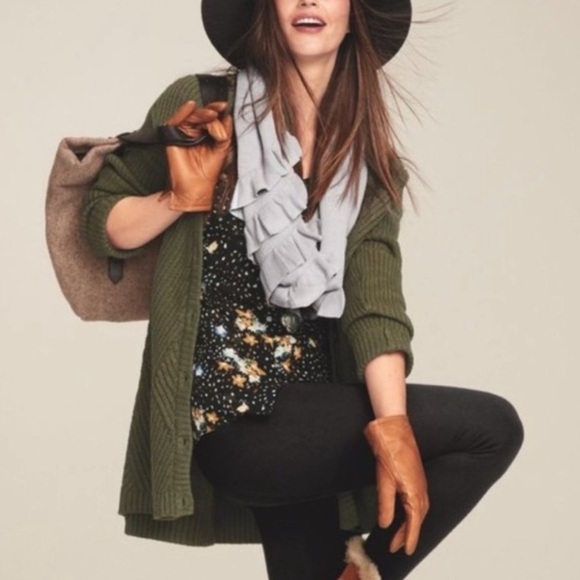 Cabi Aerial Sweater Style 3536 Green Longline Cardigan Sz Small - Picture 1 of 13